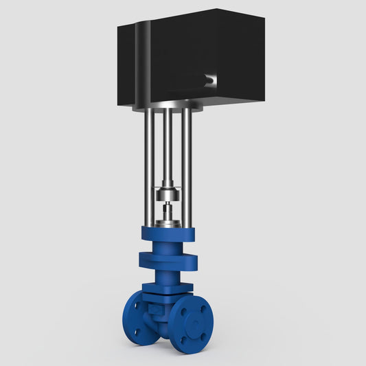 ARI-STEVI Smart 440 ANSI Control Valve - Pneumatic Actuator (Screwed Sockets ANSI) - Steam Valves