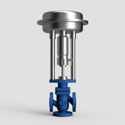 ARI-STEVI Smart 450/451 3-Way Control Valve - Pneumatic Actuator (Diverting Valve) - Steam Valves