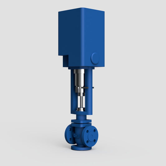 ARI-STEVI Smart 450/451 3-Way Control Valve - Electric Actuator (Mixing Valve) - Steam Valves