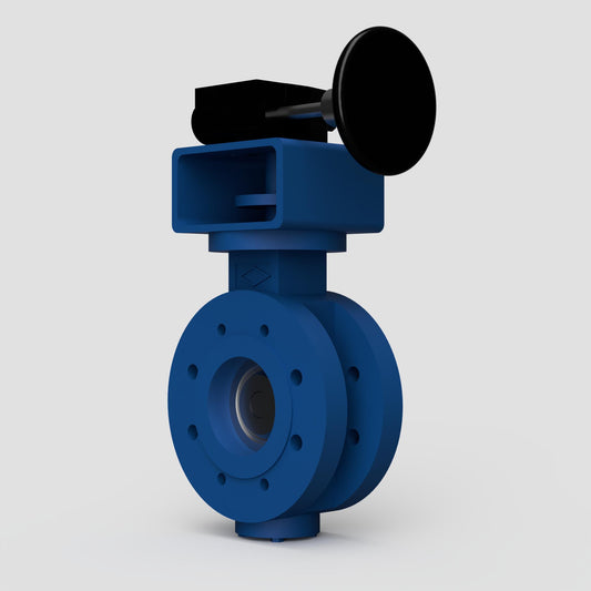 ARI-ZETRIX 016 Triple Offset Isolation Butterfly Valve with Double Flange (High Temperature) - Steam Valves