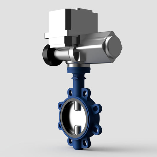 ARI-ZESA-E Wafer Type Isolation Butterfly Valve - Electric Actuator (Deufra) - Steam Valves