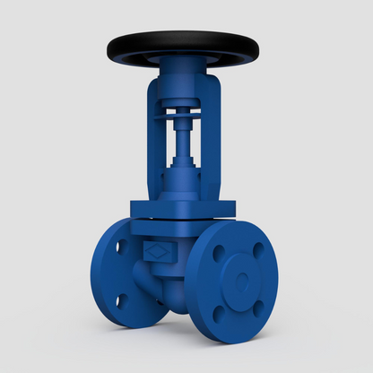 ARI-FABA Plus Flanged Isolation Globe Valve PN16/25/40 (Stainless Steel) - Steam Valves