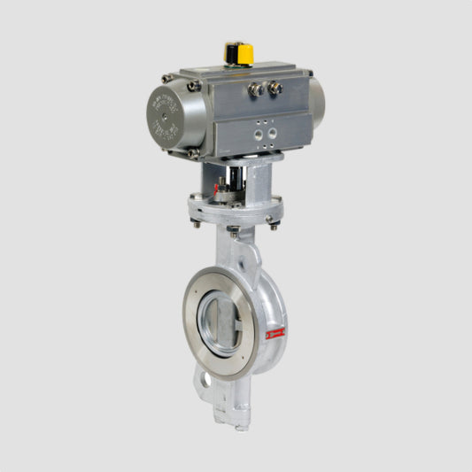 RE/RES Pneumatic Actuated Carbon Steel Butterfly Valve 1110