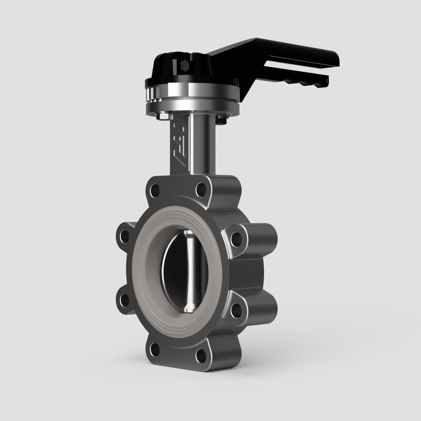 TTV Stainless Steel Lugged Butterfly Valve - High Temperature Silicone Seat