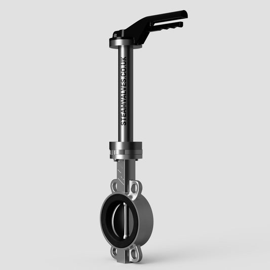 TTV Stainless Steel Wafer Butterfly Valve Steam Extension - EPDM Seat